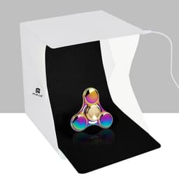 Mini Fotostudio med dagsbelysning - 2 bakgrunner