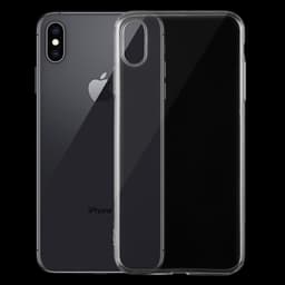 Ultratynt Bakskall / mobildeksel for  iPhone XS Max  Gjennomsiktig