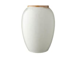 Bitz vase 20 cm krem