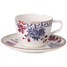 Villeroy & boch artesano provençal lavendel coffee cup 25 cl m/ skål