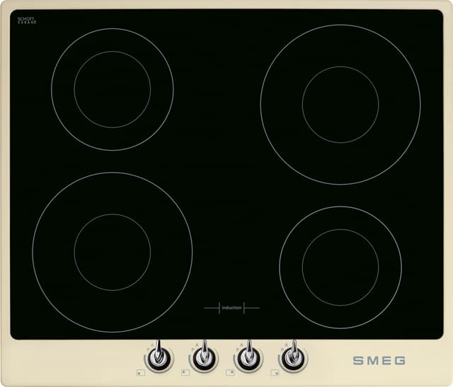 Smeg Victoria Aesthetic 60 cm induksjonstopp SI964PM (krem)