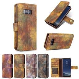 Lommebok forest vintage Samsung Galaxy Note 8 (SM-N950F)  - Gul