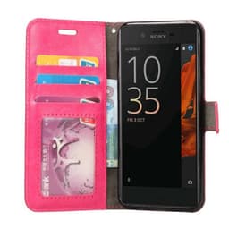 Lommebokdeksel 3-kort Sony Xperia XZ / XZs (F8331)  - Rosa