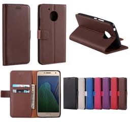 Lommebokdeksel 2-kort Motorola Moto G5 Plus (XT1683)  - Svart