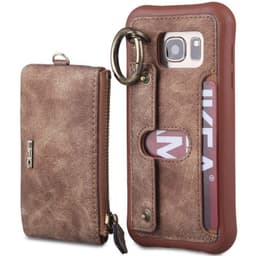 BRG lommebokdeksel 2i1 Samsung Galaxy S7 (SM-G930F)  - Kaffe