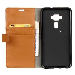 Lommebokdeksel 2-kort Asus Zenfone 3 Deluxe (ZS550KL)  - brun