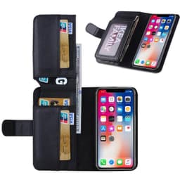 Multi Lommebok 7-kort Apple iPhone X / Xs  - Svart