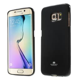 Mercury Jelly deksel Samsung Galaxy S6 Edge (SM-G925F)  - Svart