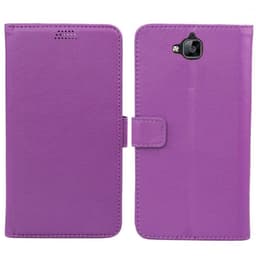 Lommebokdeksel 2-kort Huawei Y6 2017 (MYA-L41)  - lilla