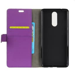 Lommebokdeksel 2-kort Nokia 3.1 Plus (TA-1118)  - lilla