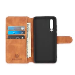 DG-Ming Lommebokdeksel 3-kort Huawei P30 (ELE-L29)  - brun