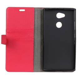 Lommebokdeksel 2-kort Sony Xperia L2 (H3311)  - RØD