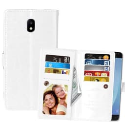 Dobbeltflip Flexi 9-kort Samsung Galaxy J3 2017 (SM-J330F)  - Hvit