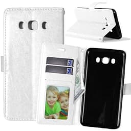 Lommebokdeksel 3-kort Samsung Galaxy J5 2016 (SM-J510F)  - Hvit