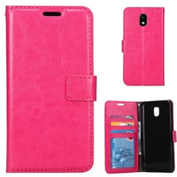 Lommebokdeksel 3-kort Samsung Galaxy J7 2017 (SM-J730F)  - Rosa