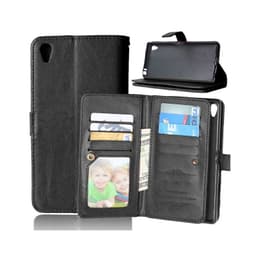Dobbeltflip Flexi 9-kort Sony Xperia XA1 (G3121)  - Svart