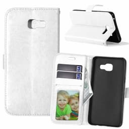 Lommebokdeksel 3-kort Samsung Galaxy Xcover 4 / 4s  - Hvit