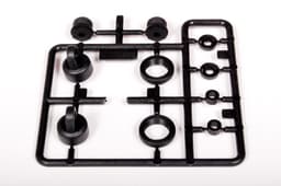 AX80035 Axial 10mm Shock Caps Parts Tree