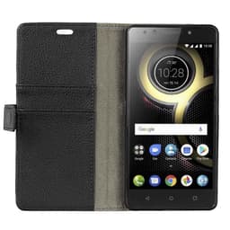 Lommebokdeksel 2-kort Lenovo K8 Note  - Svart