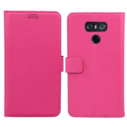 Lommebokdeksel 2-kort LG G5 (H850)  - Rosa