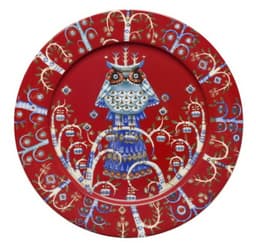 Iittala taika  tallerken rød 27cm