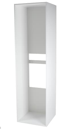 Epoq Høyskap bygg-inn 60x217 (melamin hvit)