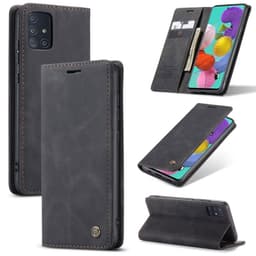 CaseMe Smart Flipdeksel Samsung Galaxy A51 (SM-A515F)  - Svart
