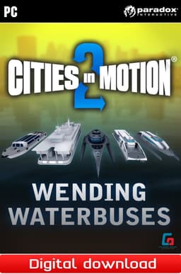 Cities in Motion 2: Wending Waterbuses DLC - PC Windows,Mac OSX,Linu