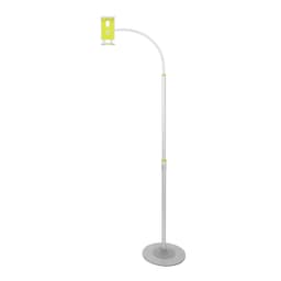 KIT Mobil- og nettbrettholder Gulvstativ Aluminium Sølv