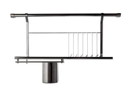 Epoq hylleplate m/skål rustfri E11001000460