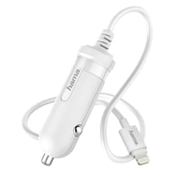 HAMA Lightning Lader 12V 1A Hvit
