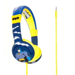 BATMAN Hodetelefon Junior On-Ear Blå/Gul Batman
