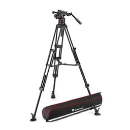 MANFROTTO Stativkit Video Nitrotech 612 + Alu Twin MS Midtspreder