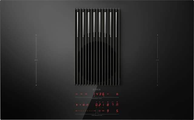 Eico Nikola Tesla Libra platetopp med integrert ventilator 4983 (sort)