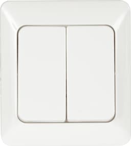 Nordic Quality 2x 1-polet lysbryter