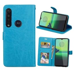 Lommebokdeksel 3-kort Motorola Moto G8 Plus (XT2019-2)  - Lyse blå