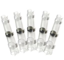 Fuse Lodde og krympekobling - 1.5mm - Hvit 5x