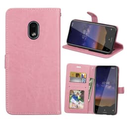 Lommebokdeksel 3-kort Nokia 2.2 (TA-1183)  - lyserosa