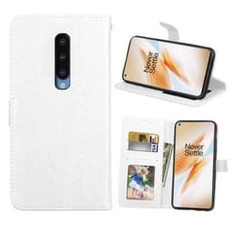 Lommebokdeksel 3-kort OnePlus 8 (IN2010)  - Hvit