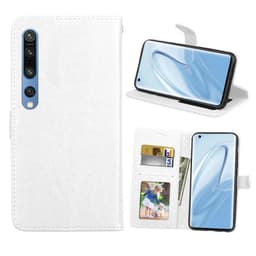 Lommebokdeksel 3-kort Xiaomi Mi 10 Pro  - Hvit
