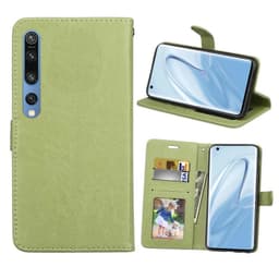 Lommebokdeksel 3-kort Xiaomi Mi 10  - Grønn