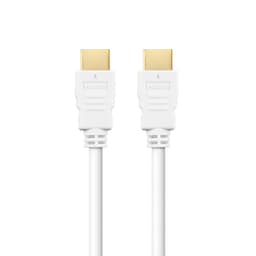 HDMI-kabel Ha-Ha Vit 2.0m