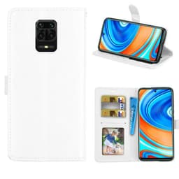 Lommebokdeksel 3-kort Xiaomi Redmi Note 9 Pro  - Hvit