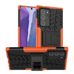 Støtsikker deksel med stativ Samsung Galaxy Note 20 Ultra  - oransje