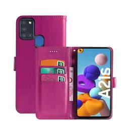 Lommebokdeksel 3-kort Samsung Galaxy A21s (SM-A217F)  - Rosa