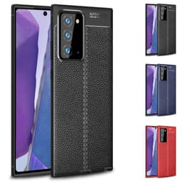Skinnmønster TPU-deksel Samsung Galaxy Note 20  - RØD