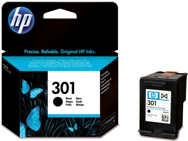 HP blekkpatron 301 Sort