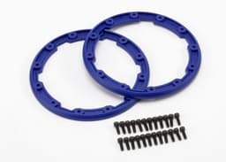 TRX-5666 Sidewall protector, beadlock style (blue