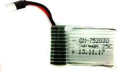 U830-09 Batteri 1s 250mAh
