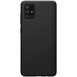 NILLKIN Silikondeksel Samsung Galaxy A51 - Svart